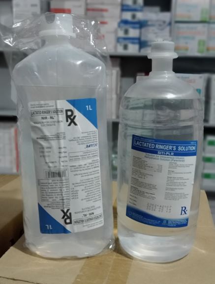 DEXTROSE PLAIN LR 1000ML SAHAR
