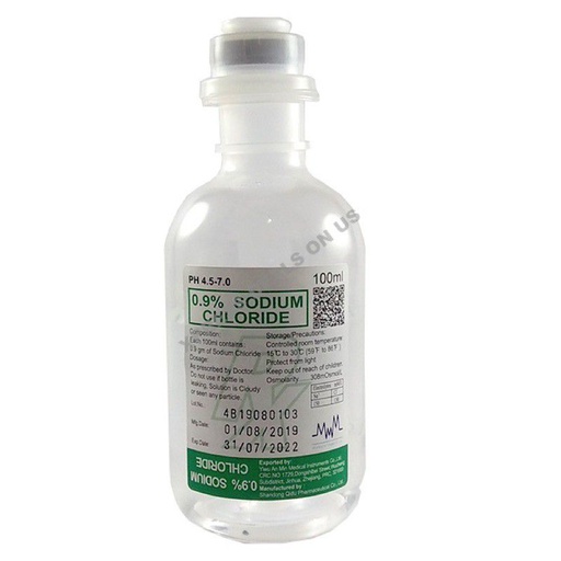 DEXTROSE SODIUM CHLORIDE 0.9% PNSS 100ML SAHAR