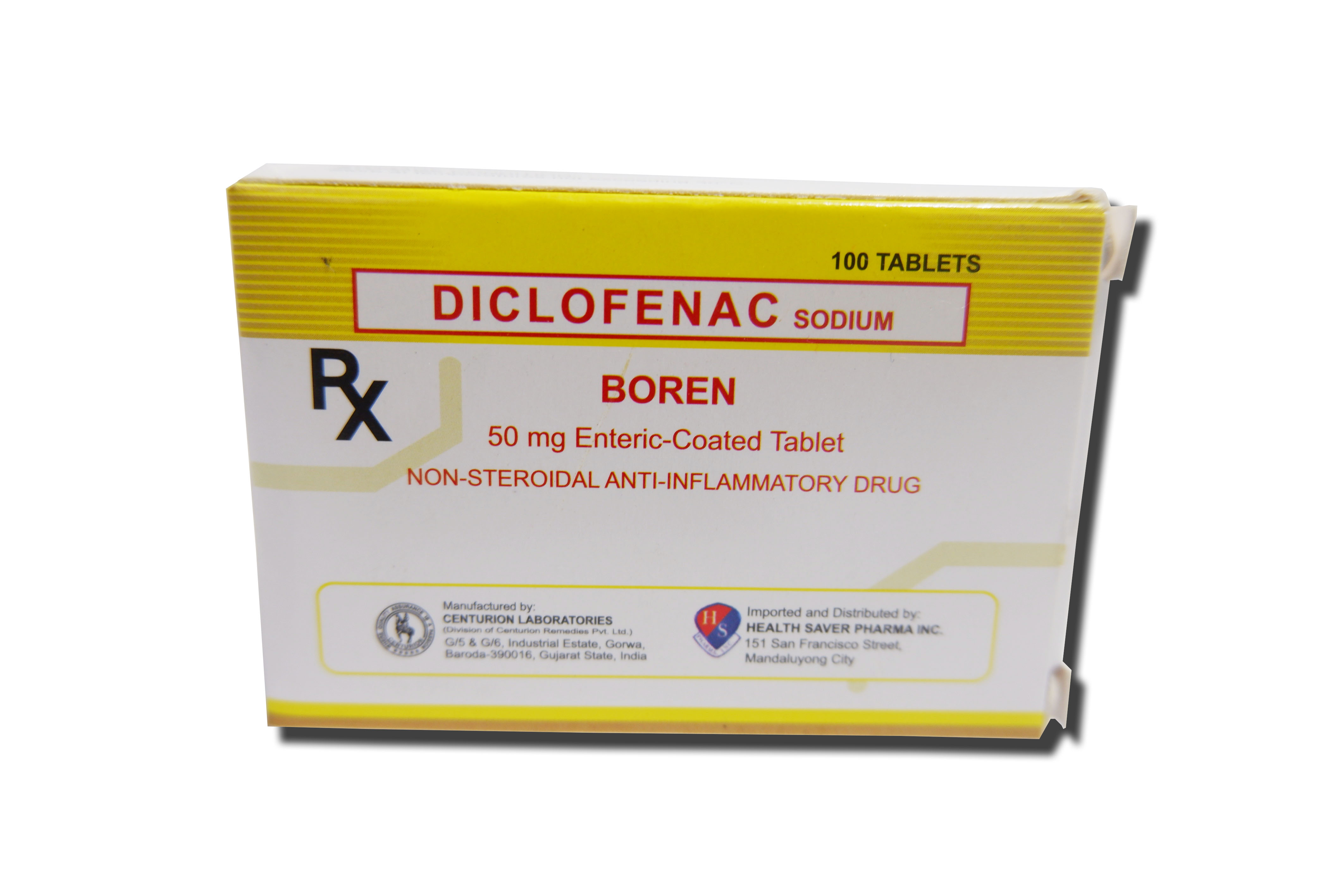 Diclofenac 50mg Tablet Boren (HEALTH SAVER)
