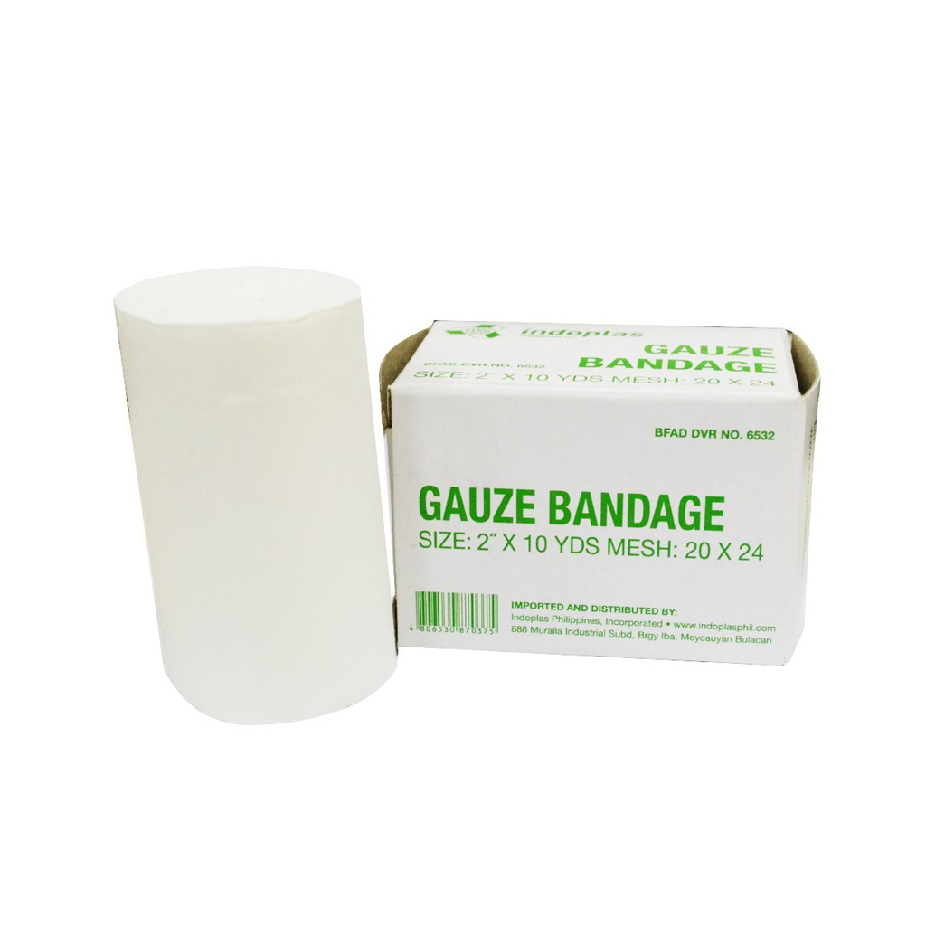 GAUZE BANDAGE 2X10 INDOPLAS