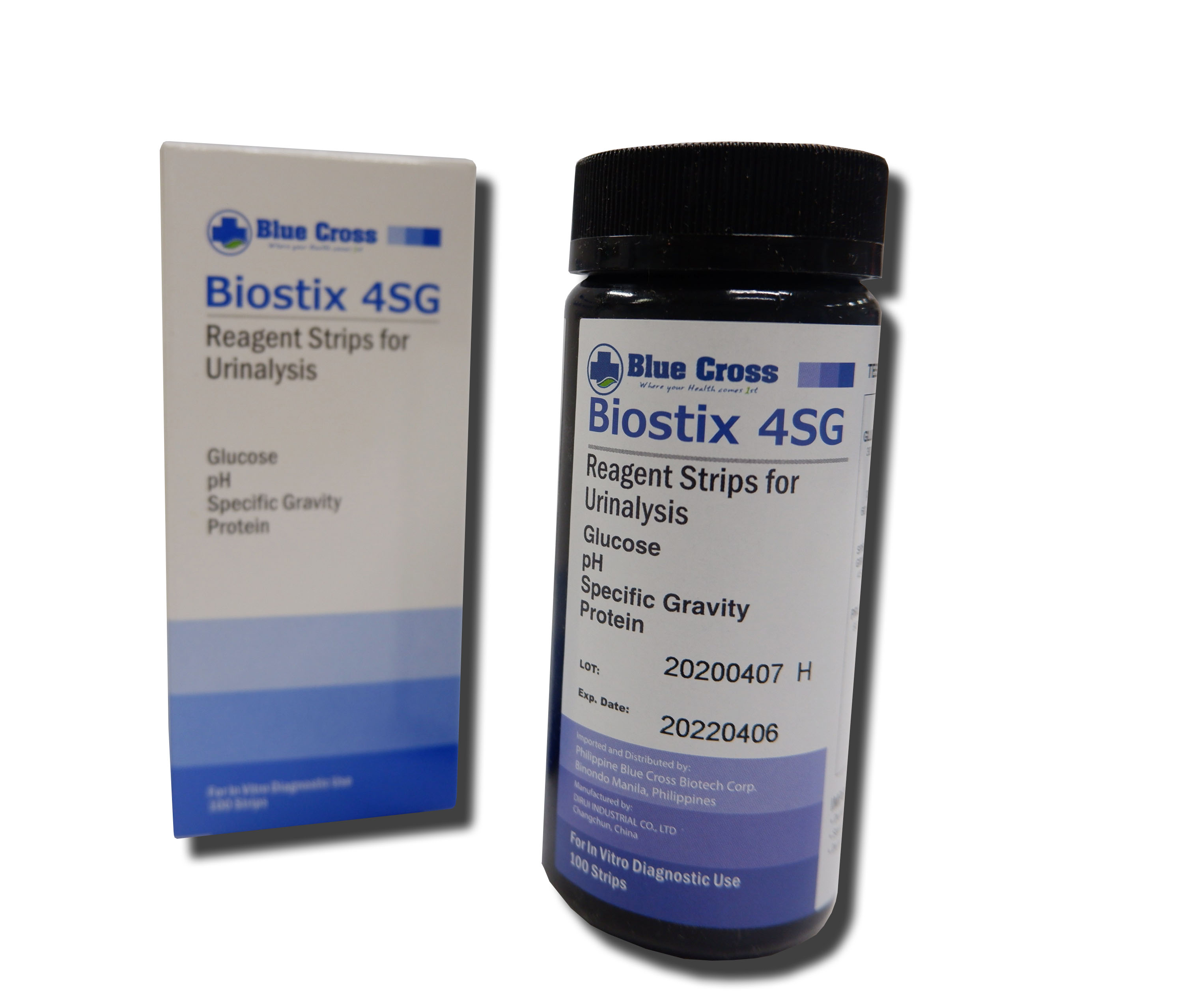 STRIPS FOR URINE 4SG BIOSTIX