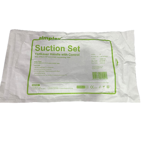 SUCTION SET W YANKAUER SIMPLEX