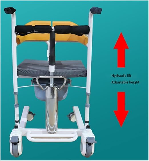 Hydraulic Transfer Chair Commode 2